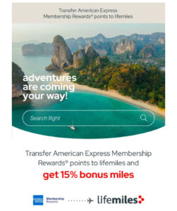 American Express to Avianca trasnfer bonus email