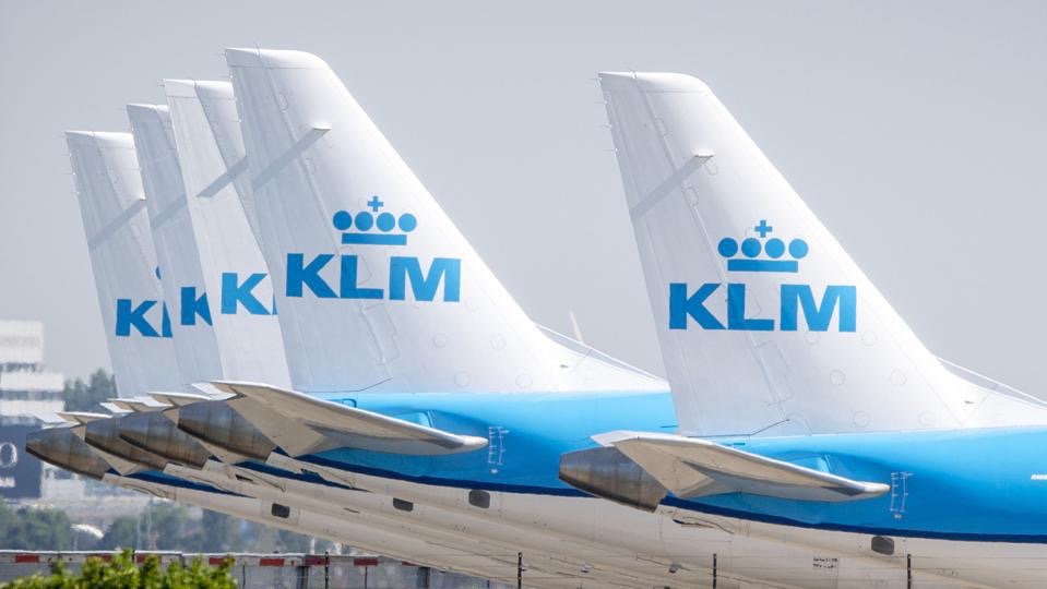 KLM tail fins