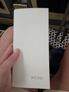 Etihad A321 Business Class Review – etihad airways a321 menu cover business class