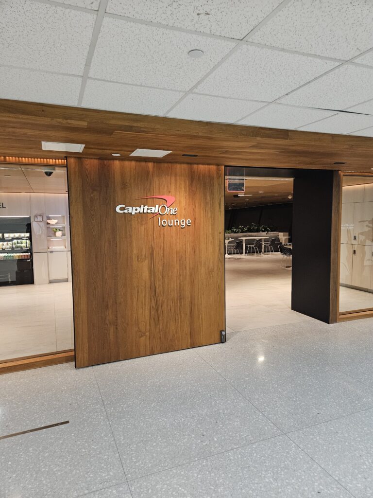 Qatar a350 Airbus 1000 Business Class Review – capital one dulles entrance lounge