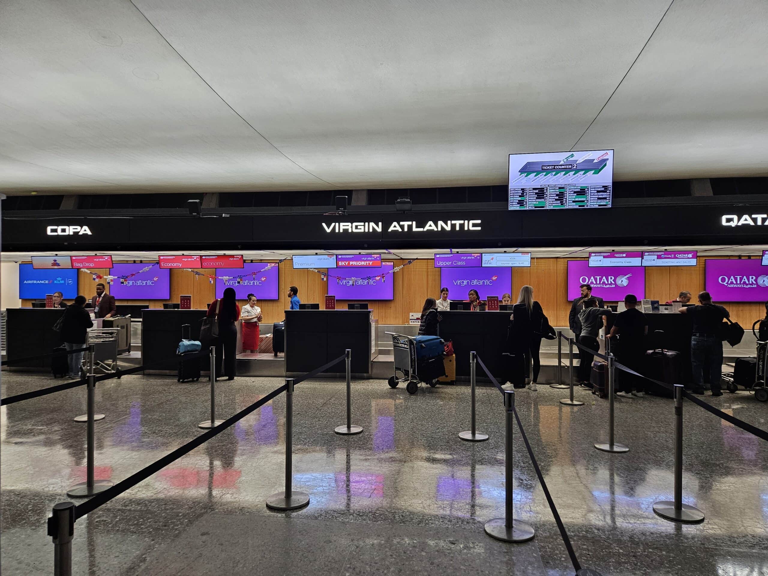 Virgin Atlantic A330-900neo Upper Class Review – washington dulles virgin atlantic check in desks