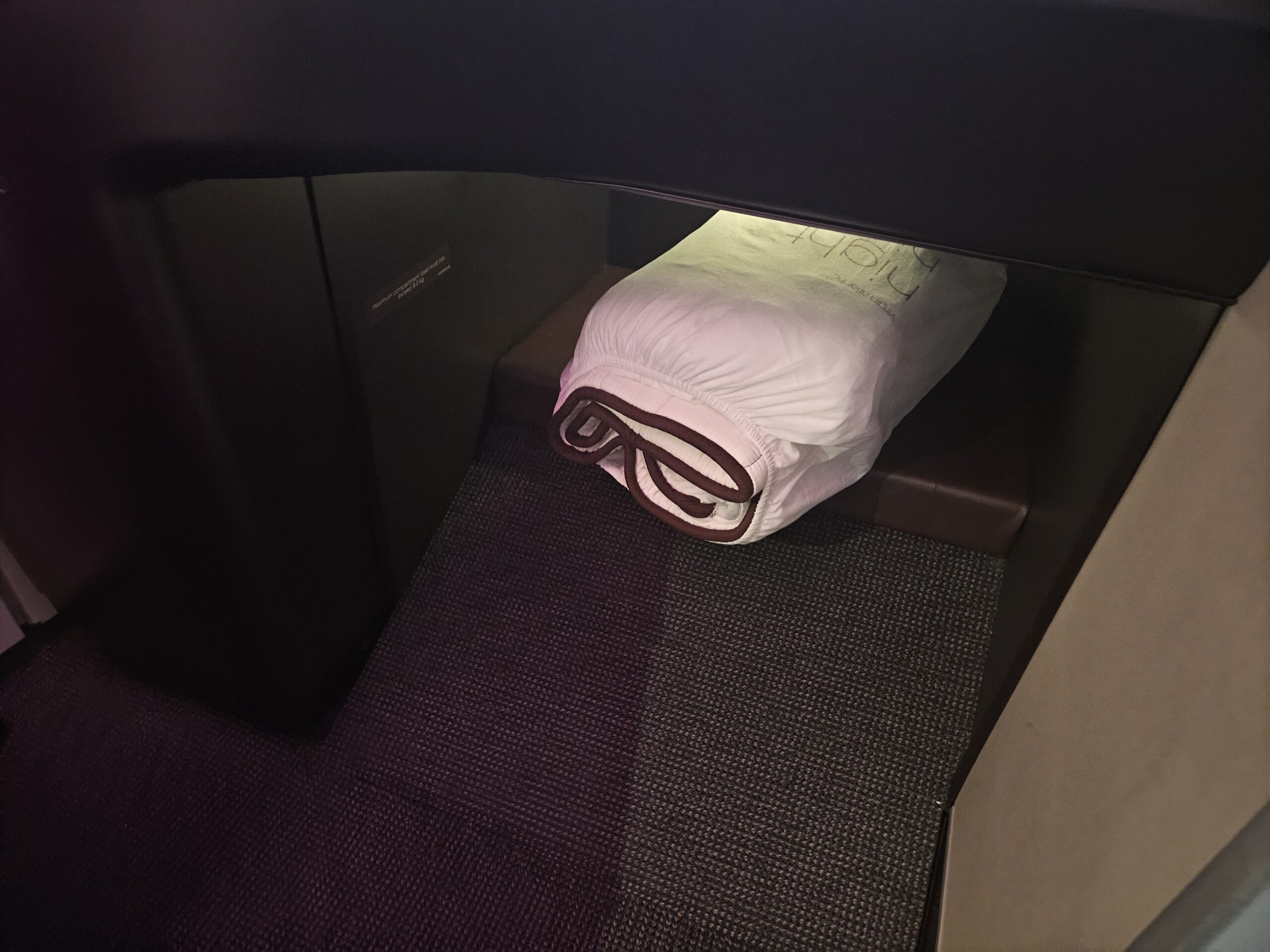 Virgin Atlantic A330-900neo Upper Class Review – virgin atlantic business class bed bedding 