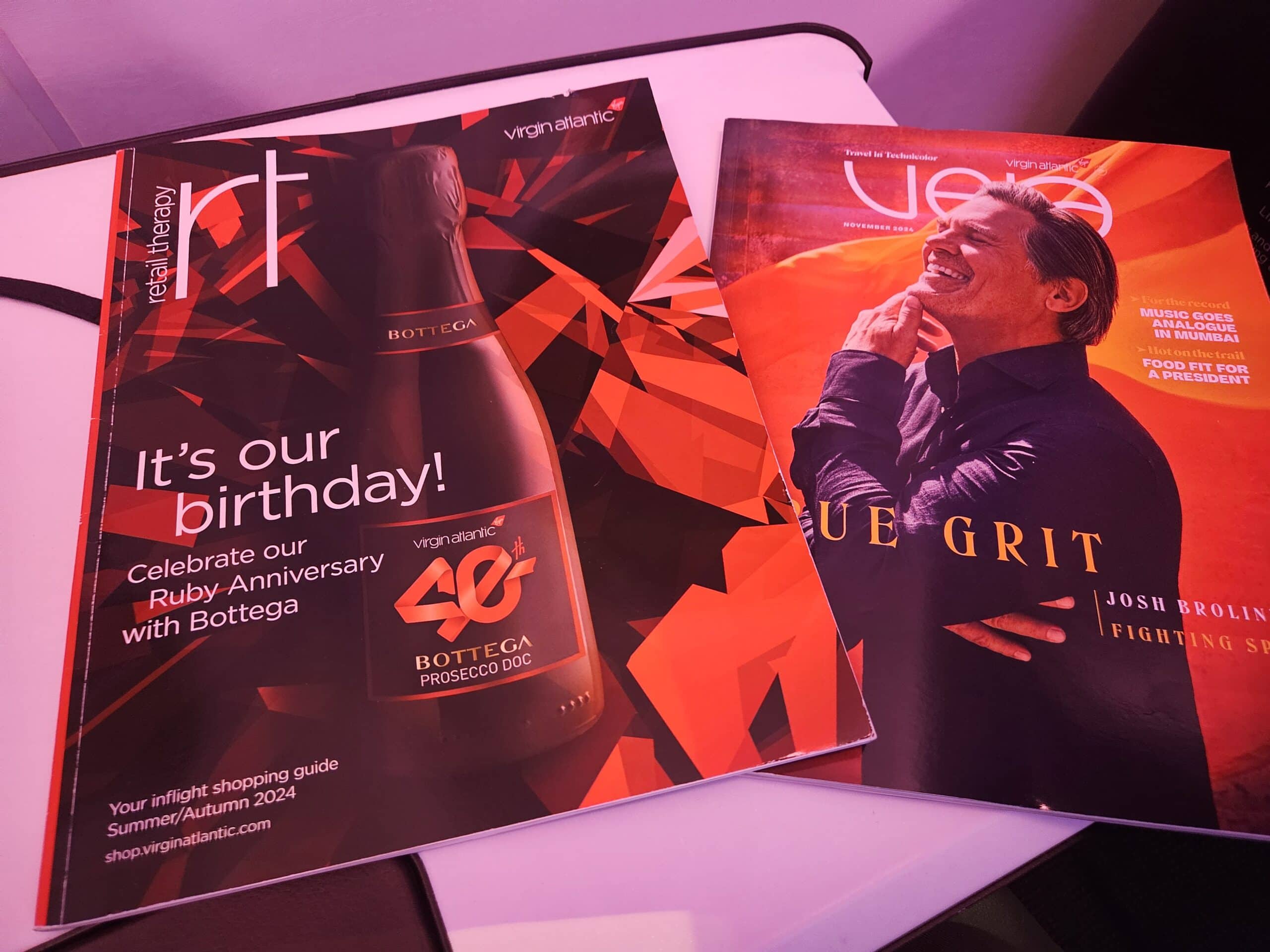 Virgin Atlantic A330-900neo Upper Class Review – virgin atlantic business class upper class inflight magazine