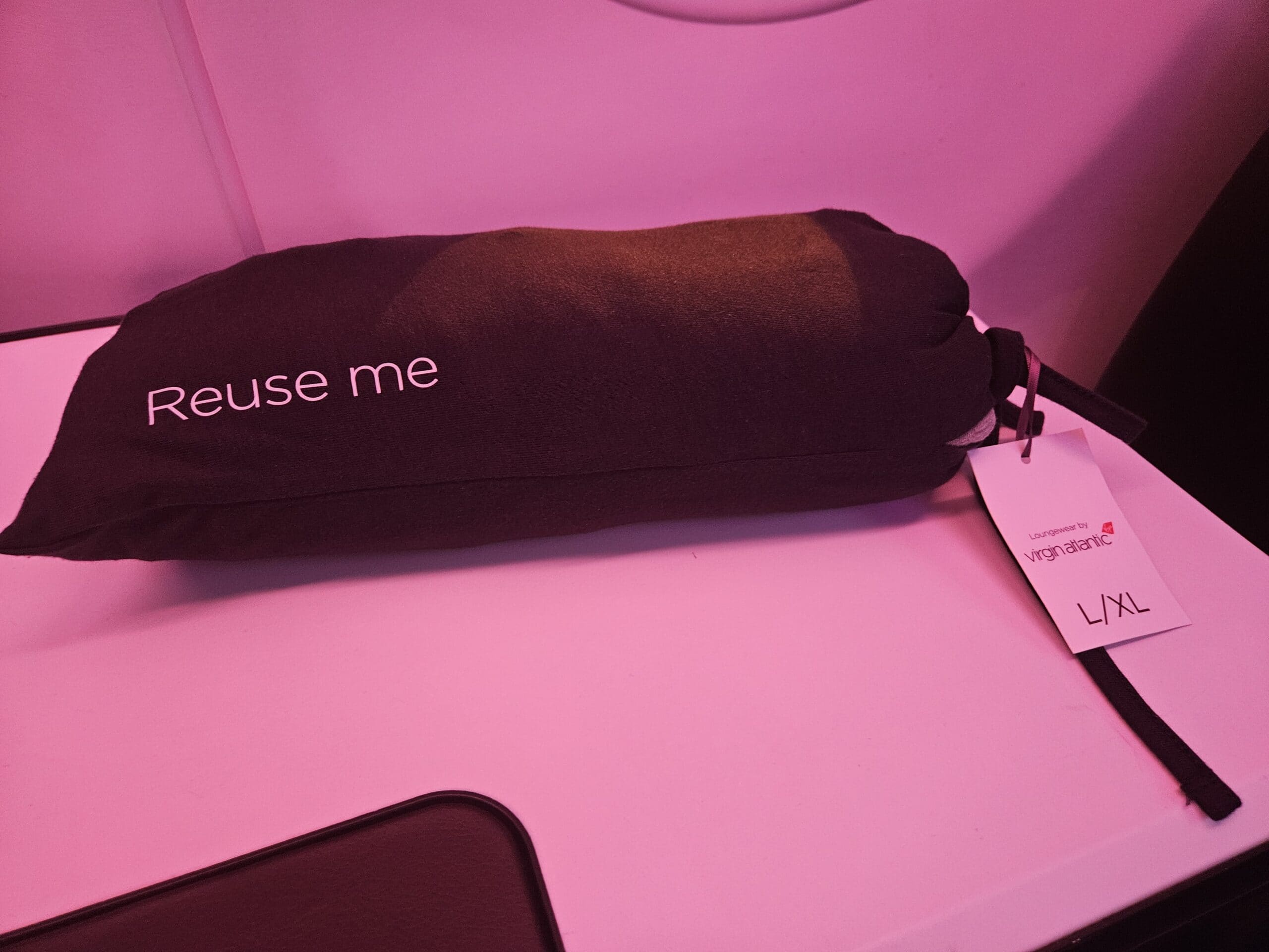 Virgin Atlantic A330-900neo Upper Class Review – virgin atlantic business class pajama pj bag