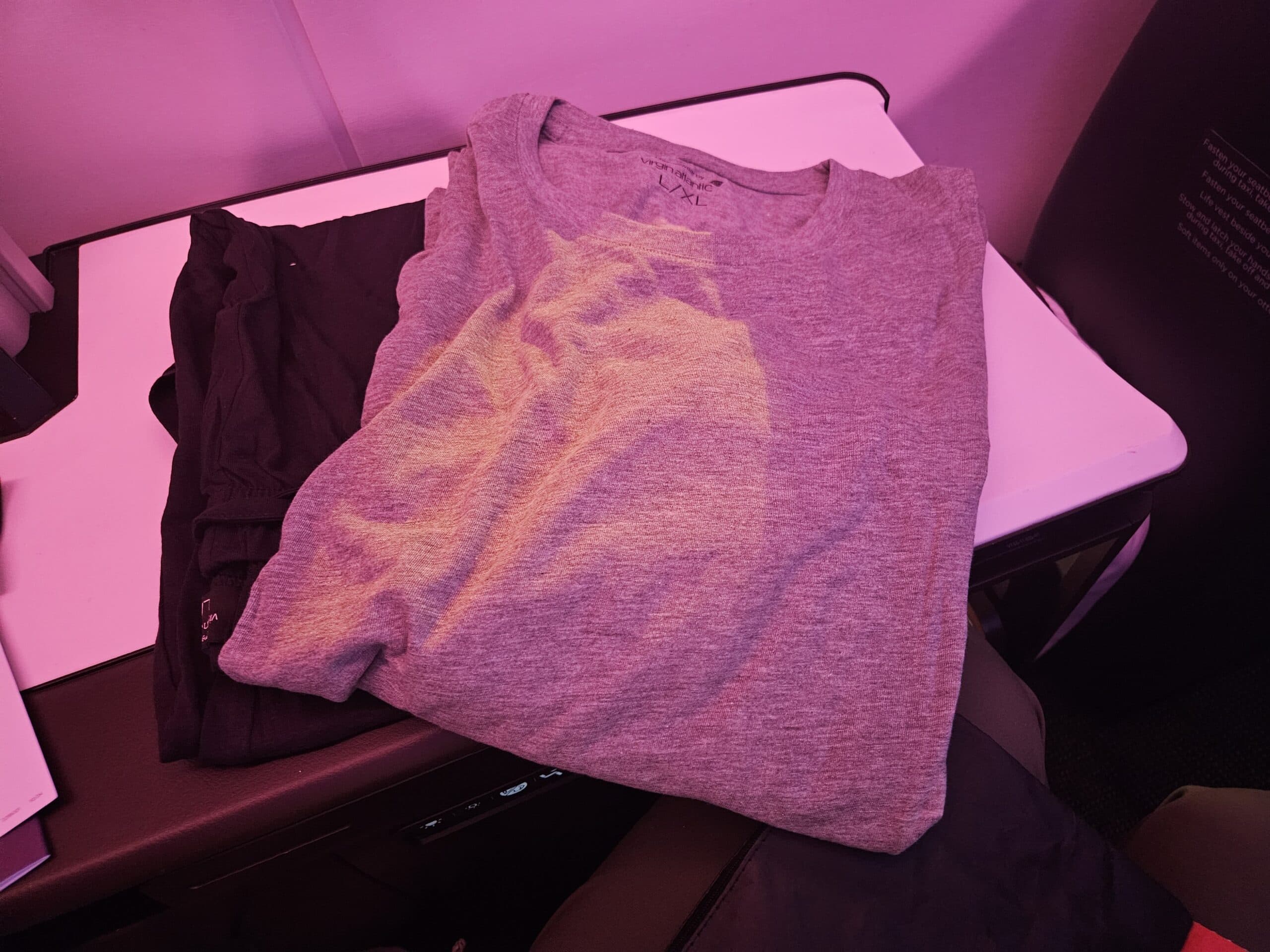 Virgin Atlantic A330-900neo Upper Class Review – virgin atlantic business class pajamas pj bag