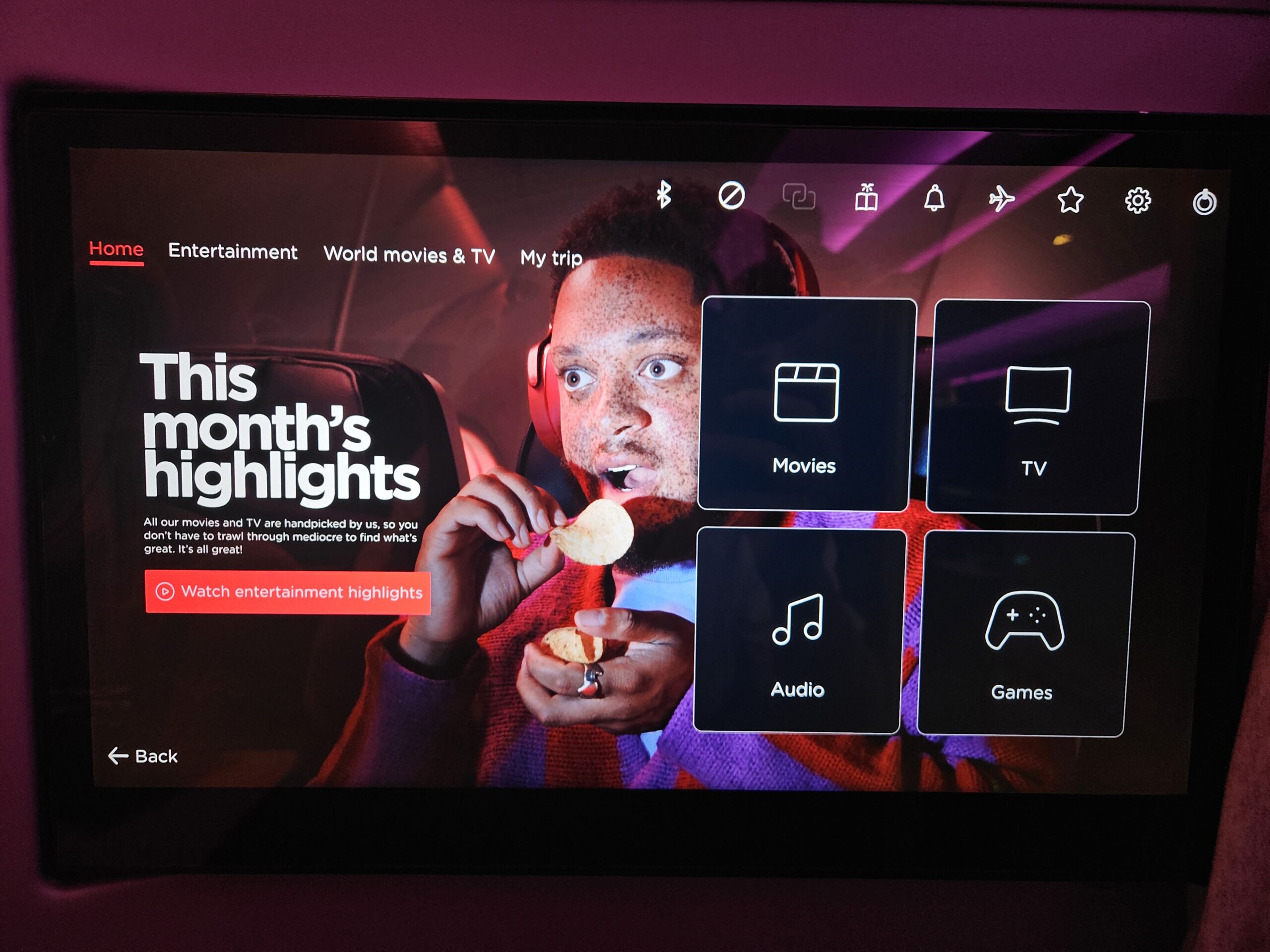 Virgin Atlantic A330-900neo Upper Class Review – virgin atlantic touchscreen television business class