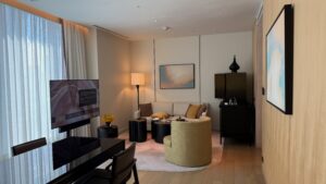 Park Hyatt Bangkok Review 12 - park hyatt bangkok Park Hyatt Bangkok Review – Park Hyatt Bangkok Park Suite King Living Room