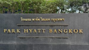 Park Hyatt Bangkok Review 39 - park hyatt bangkok Park Hyatt Bangkok Review – Park Hyatt Bangkok Exterior Sign