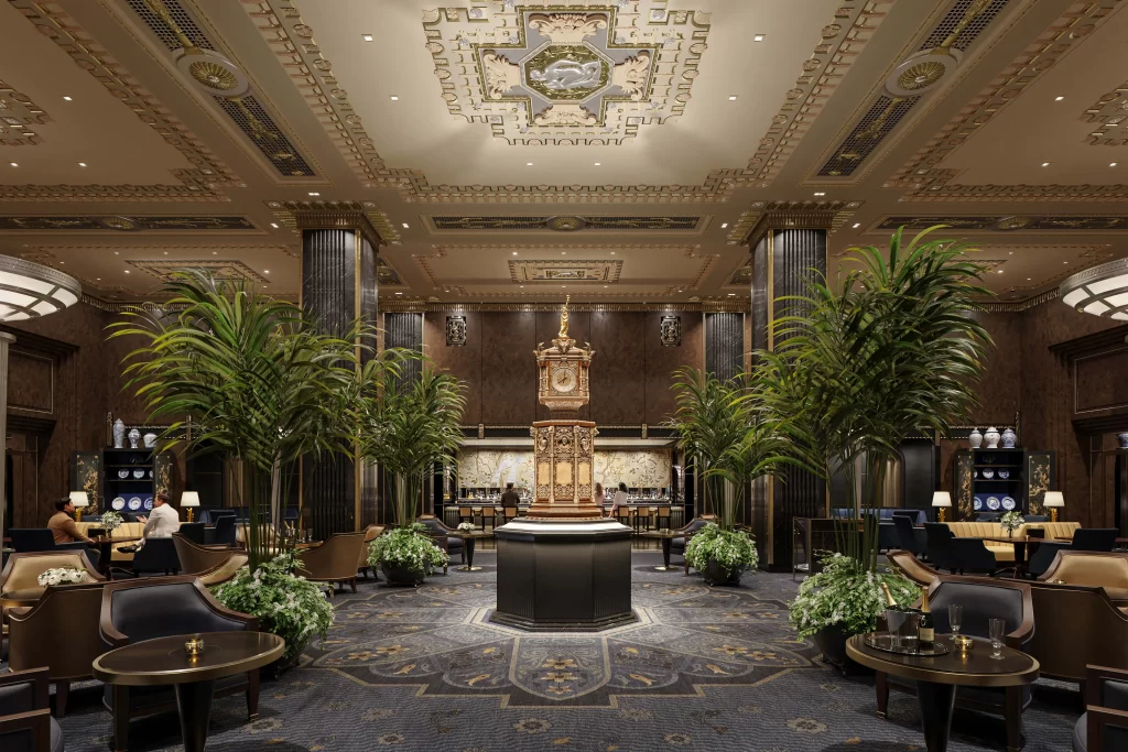 Waldorf Astoria New York City: Reopening In September 2025 1 - waldorf astoria new york city lobby luxury hotel