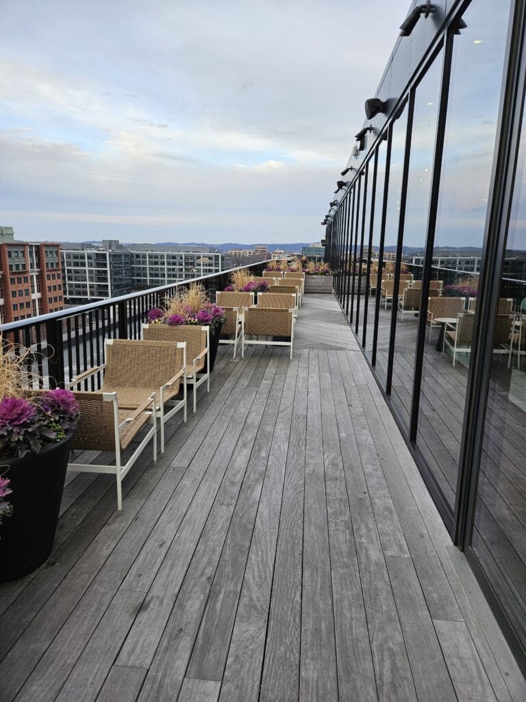 Thompson Washington DC Review – rooftop bar patio washington dc thompson