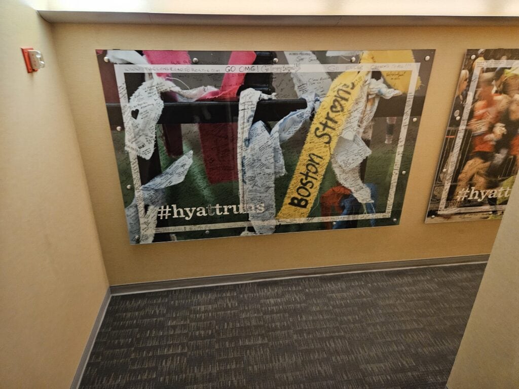 Hyatt Regency Boston Review – hyatt regency boston gym gymnasium pathway art