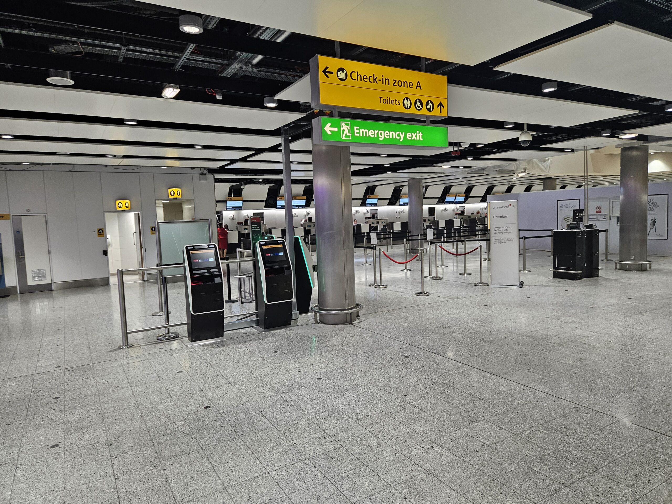 Virgin Atlantic A330-900neo Premium Economy Review 4 - Virgin Atlantic A330-900neo Premium Economy Virgin A330-900neo Premium Economy Review – premium economy check-in london heathrow virgin atlantic