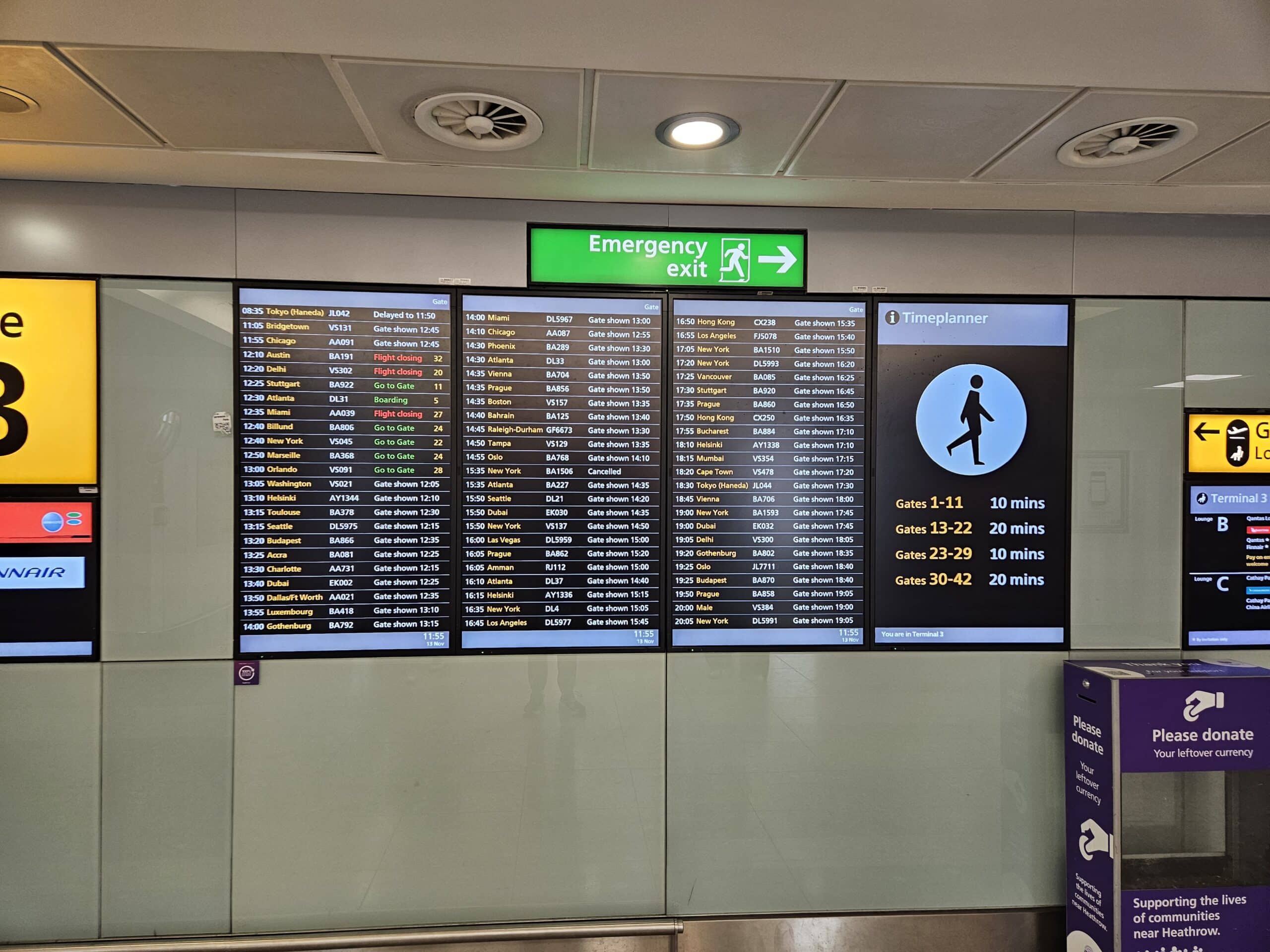 Virgin Atlantic A330-900neo Premium Economy Review 7 - Virgin Atlantic A330-900neo Premium Economy Virgin A330-900neo Premium Economy Review – terminal 3 london heathrow three flight board virgin atlantic american delta