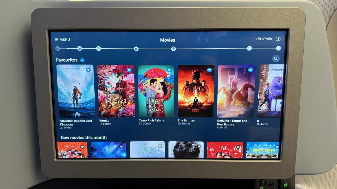 KLM 777-300ER Business Class Review 20 - klm 777-300er business class KLM 777-300ER Business Class Review – KLM Business Class Entertainment Favorites