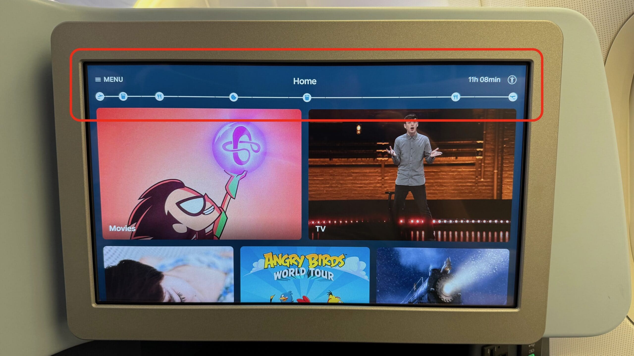 KLM 777-300ER Business Class Review 21 - klm 777-300er business class KLM 777-300ER Business Class Review – KLM Business Class In-Flight Service Schedule Bar