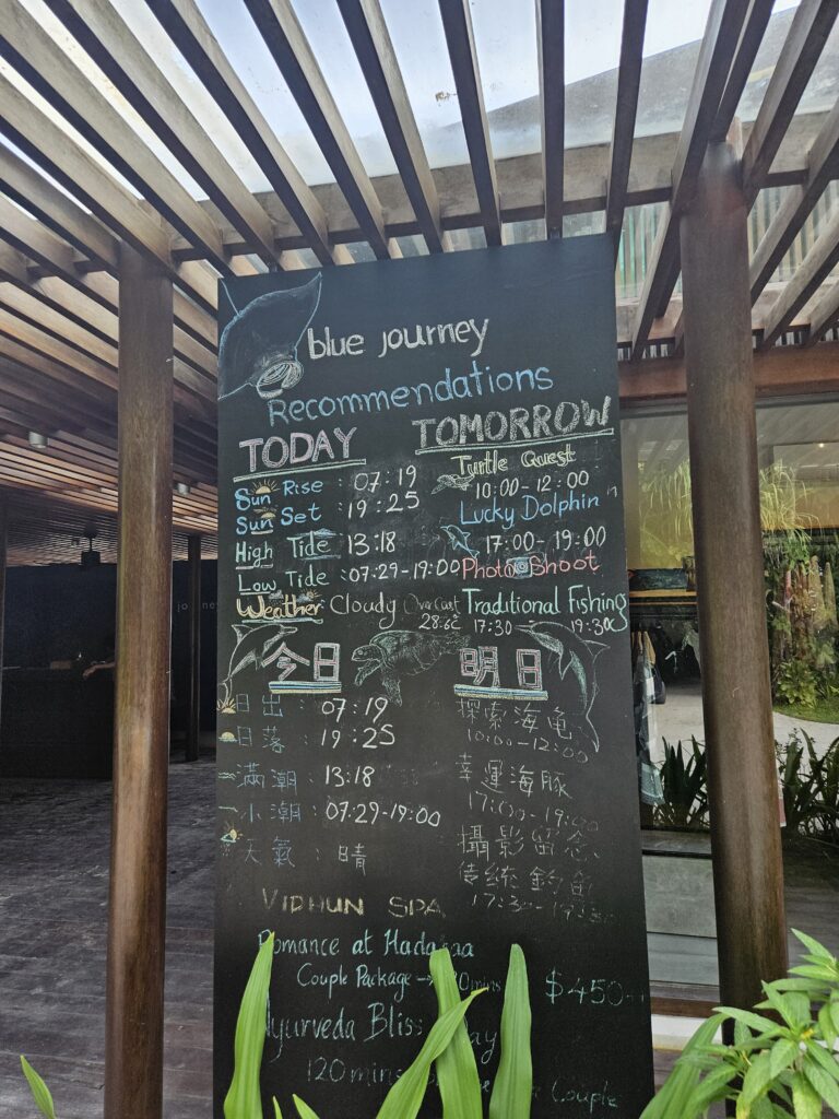 Park Hyatt Maldives Activities Review 
