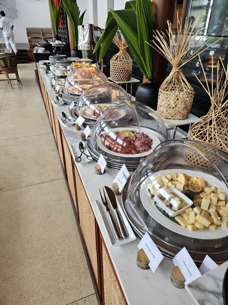 Park Hyatt Maldives Food And Beverages Review – park hyatt maldives food and beverage the dining room breakfast buffet cold cut cuts cheese