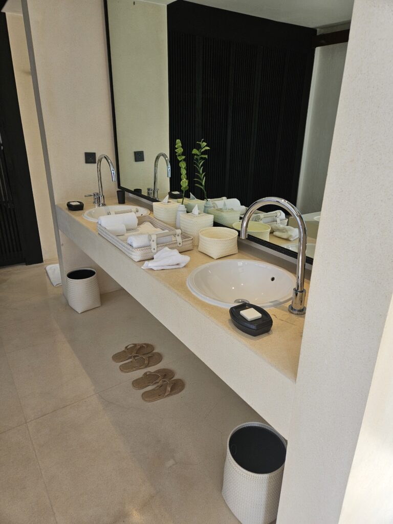 Park Hyatt Maldives Review 24 - Park Hyatt Maldives Park Hyatt Maldives Review – park hyatt maldives overwater villa his and her sinks bathroom bath room