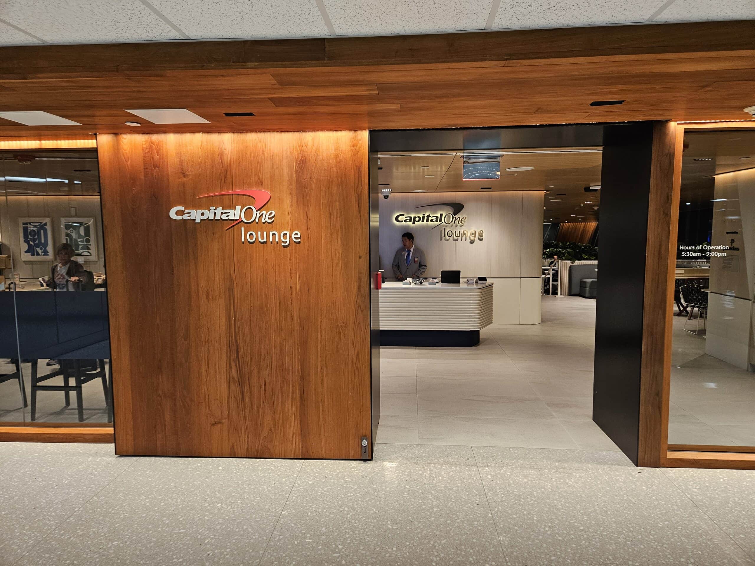 Capital One Lounge IAD Review