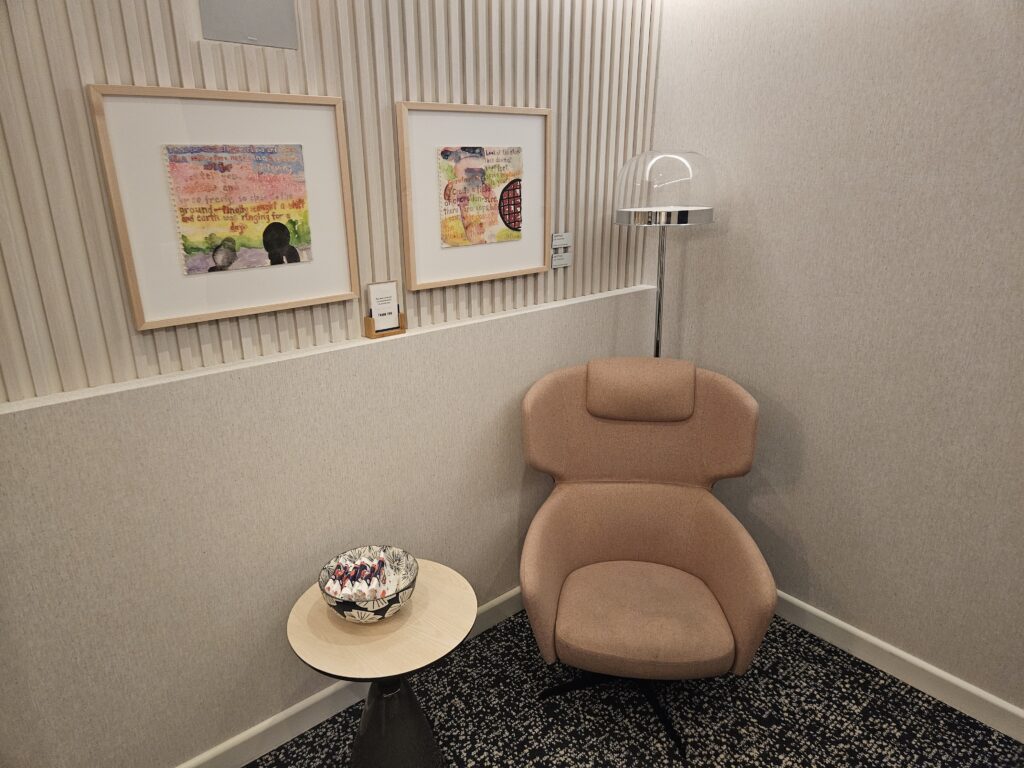 capital one lounge iad - nursing room