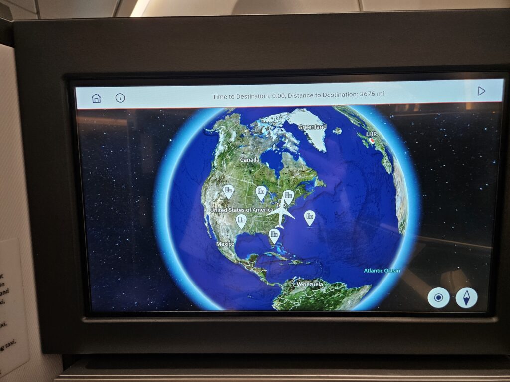British Airways A350-1000 Business Class Review 14 - British Airways A350-1000 Business Class British Airways A350-1000 Business Class - Club Suites Entertainment Screen