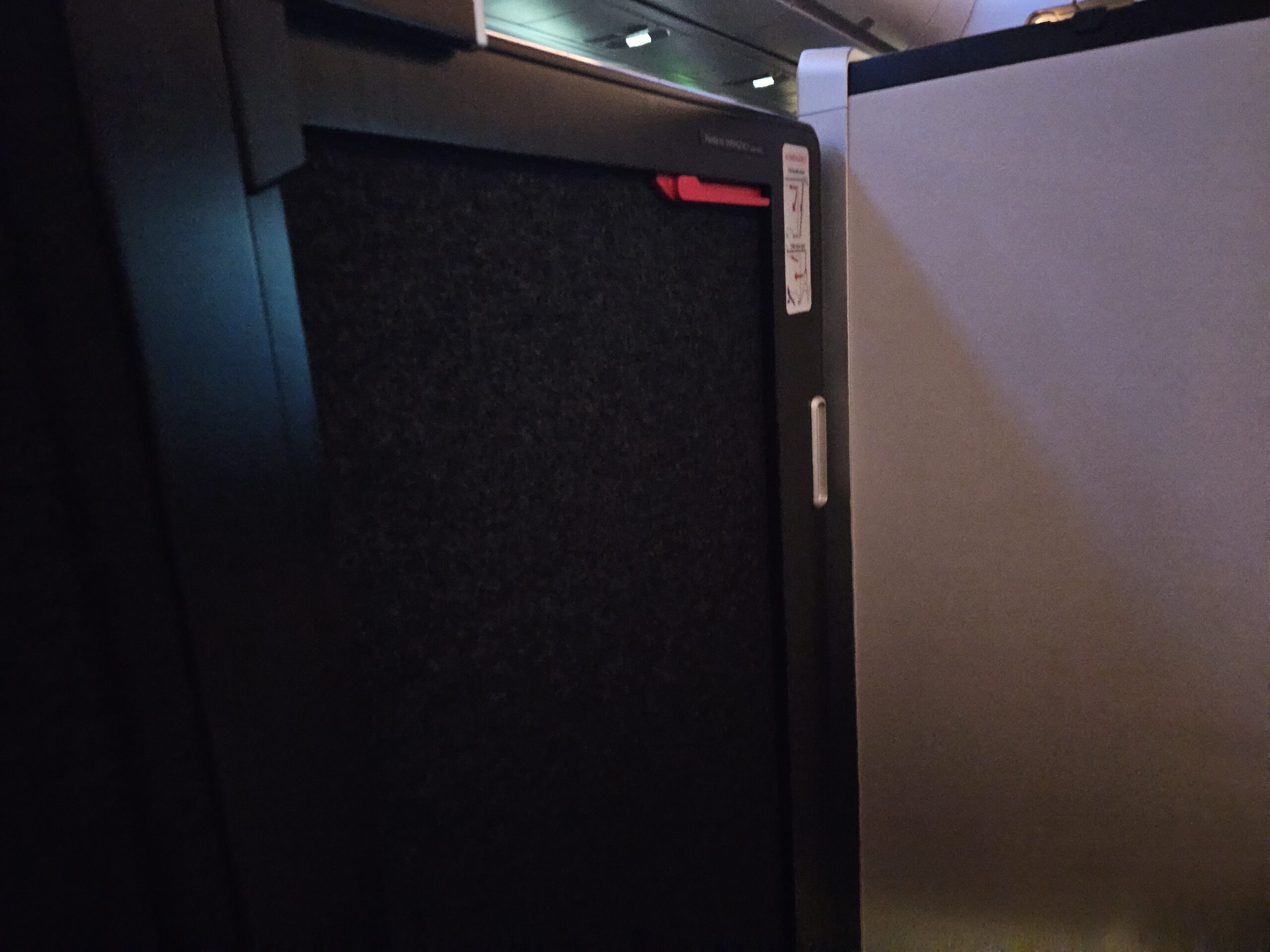 British Airways A350-1000 Business Class - Club Suites Door