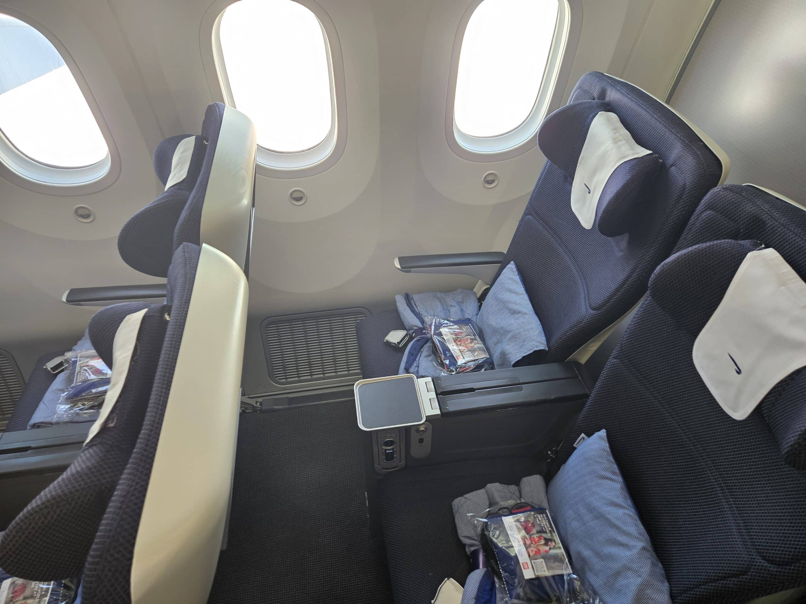 British Airways 787-8 Premium Economy - Seat