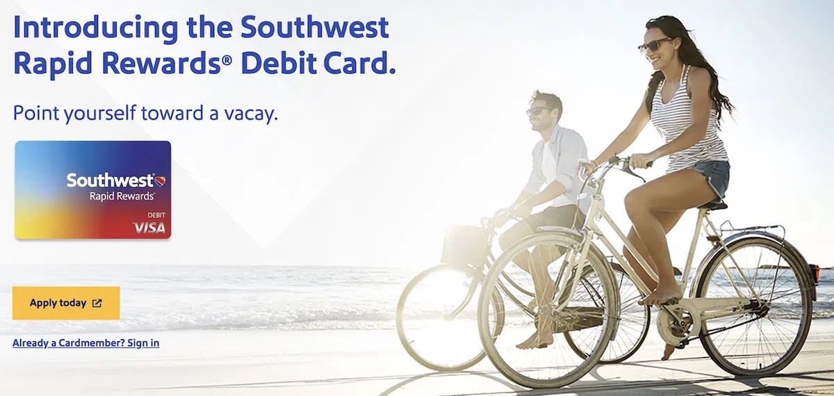 Best Travel Rewards Debit Card - Southwest Rapid Rewards® Debit Card