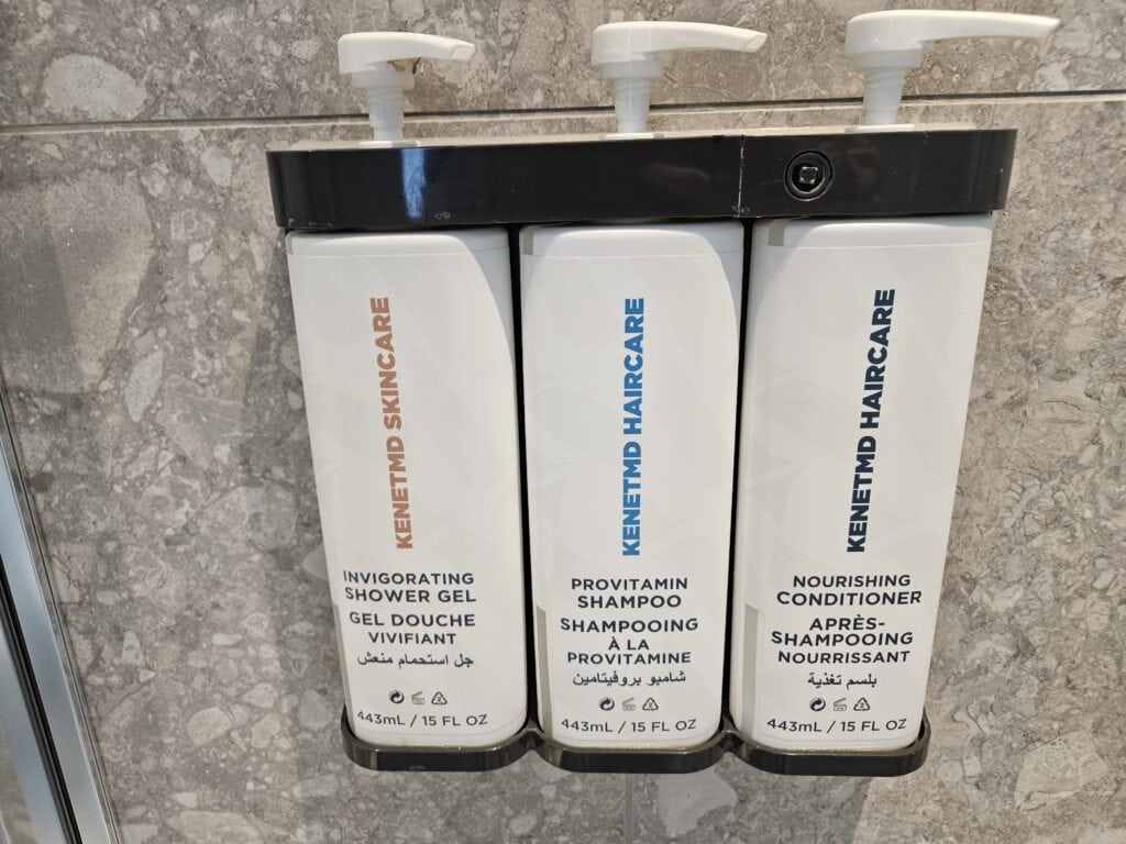 Hyatt Place London City East Premium King Bed with Balcony - Bathroom Cleaning Supplies