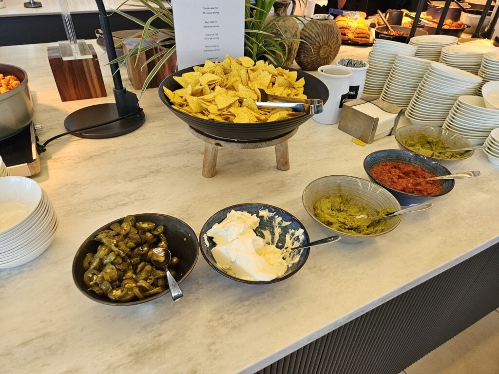 British Airways Galleries Lounge Review: T5 North - Buffet Food