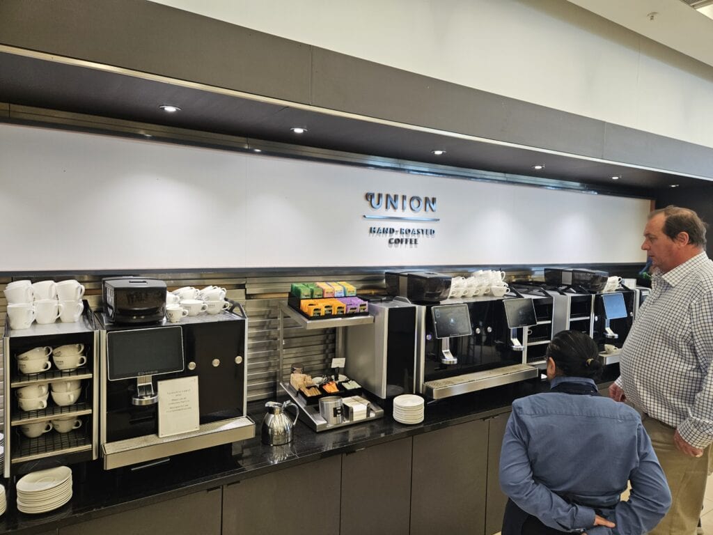 British Airways Galleries Lounge Review: T5 North - Coffee Station
