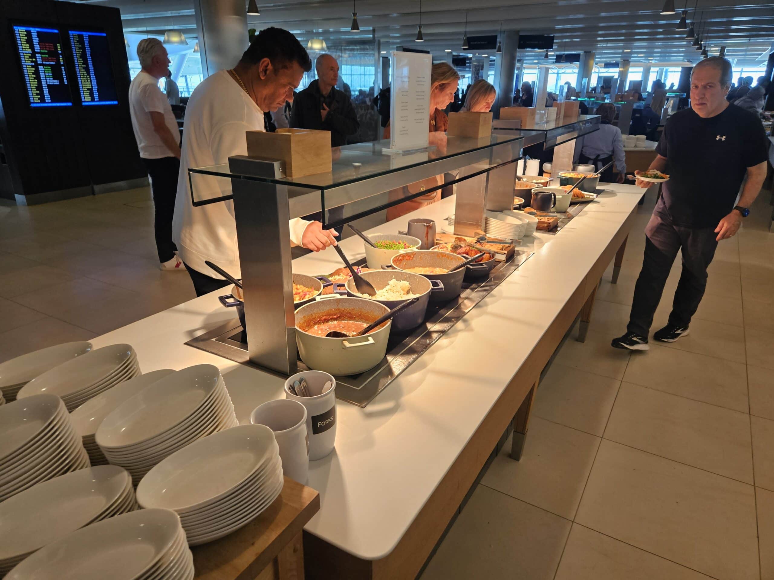 British Airways Galleries Lounge Review: London Heathrow T5 South 9 - British Airways Galleries Lounge British Airways Galleries Lounge Review: Food and Beverage