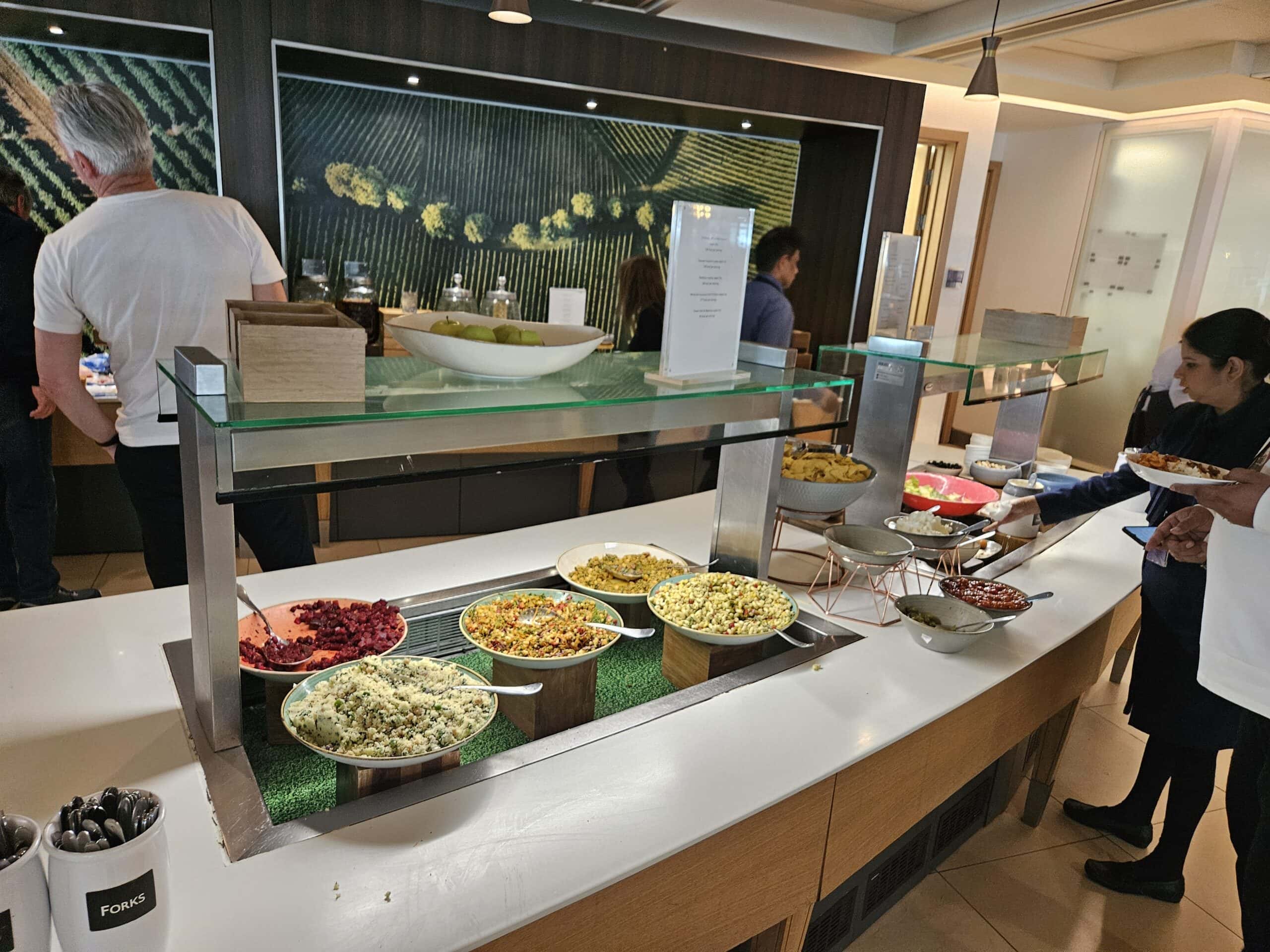 British Airways Galleries Lounge Review: London Heathrow T5 South 8 - British Airways Galleries Lounge British Airways Galleries Lounge Review: Food and Beverage