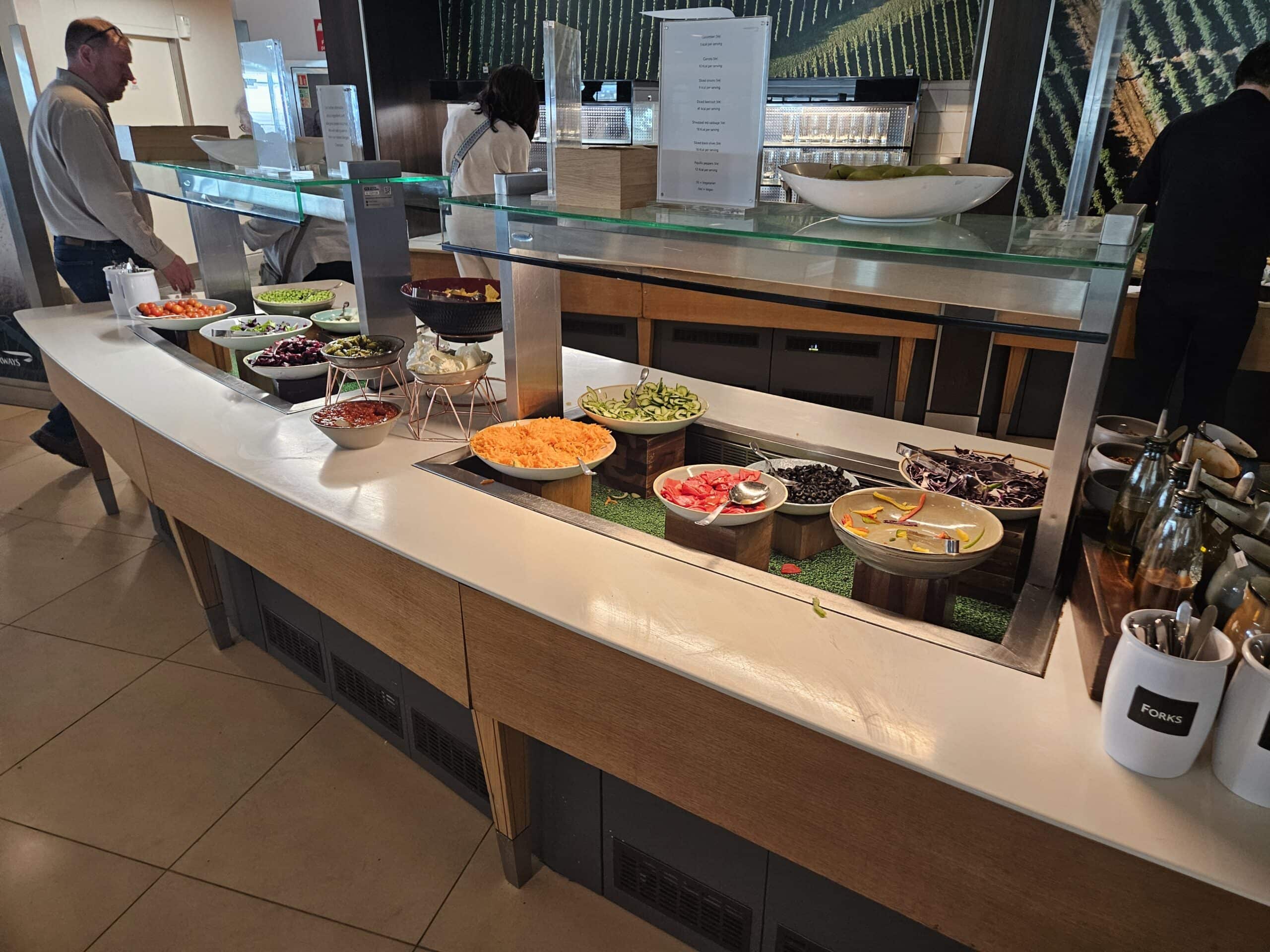 British Airways Galleries Lounge Review: London Heathrow T5 South 4 - British Airways Galleries Lounge British Airways Galleries Lounge Review: Food and Beverage