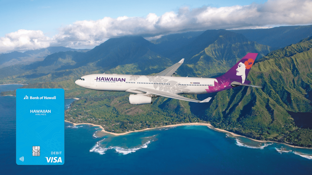 Best Travel Rewards Debit Cards - Bankoh Hawaiian Airlines® Visa® Debit Card