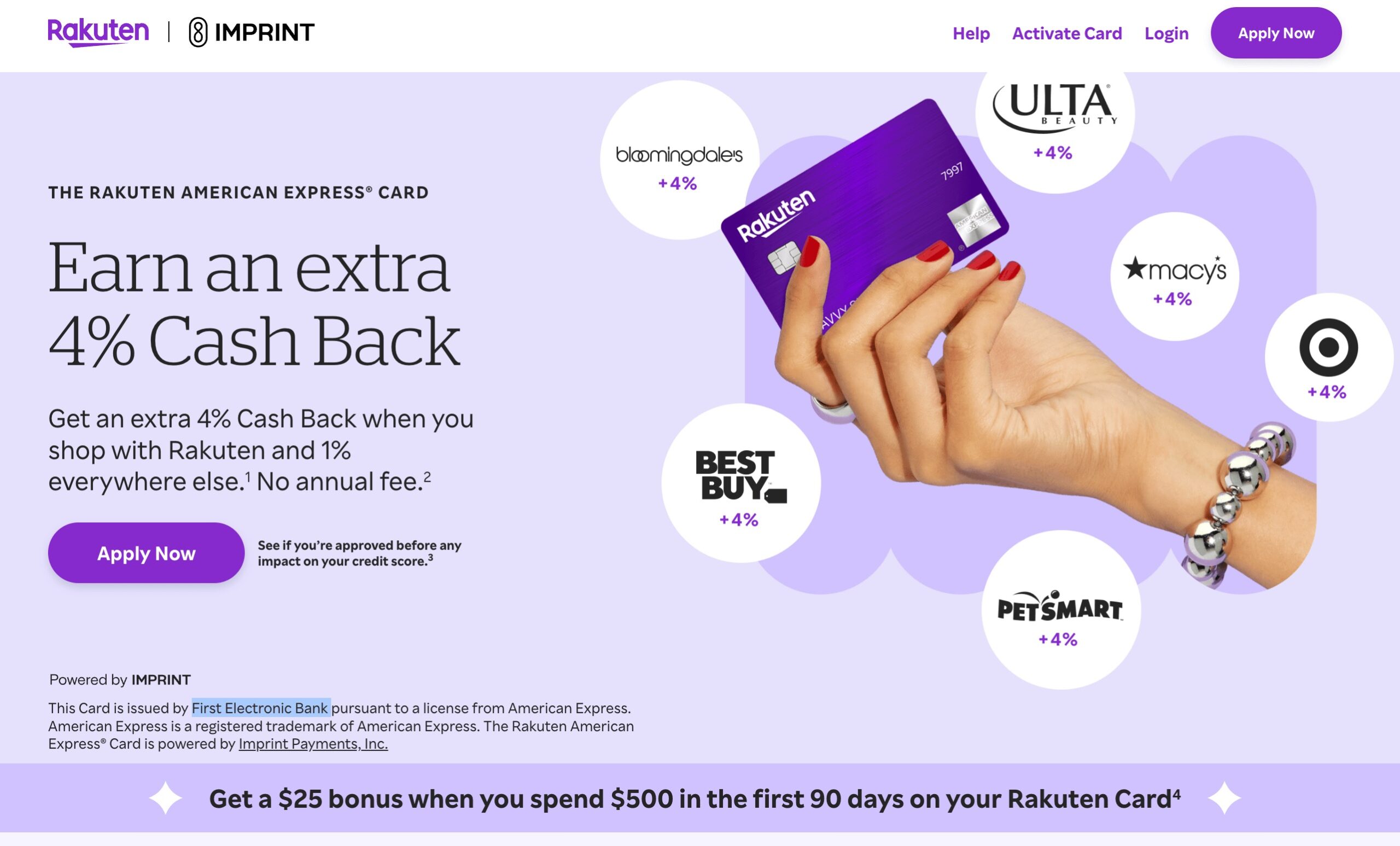 New Rakuten Amex Credit Card Earns 4% Cash Back 1 - Rakuten Amex Credit Card New Rakuten Amex Credit Card
