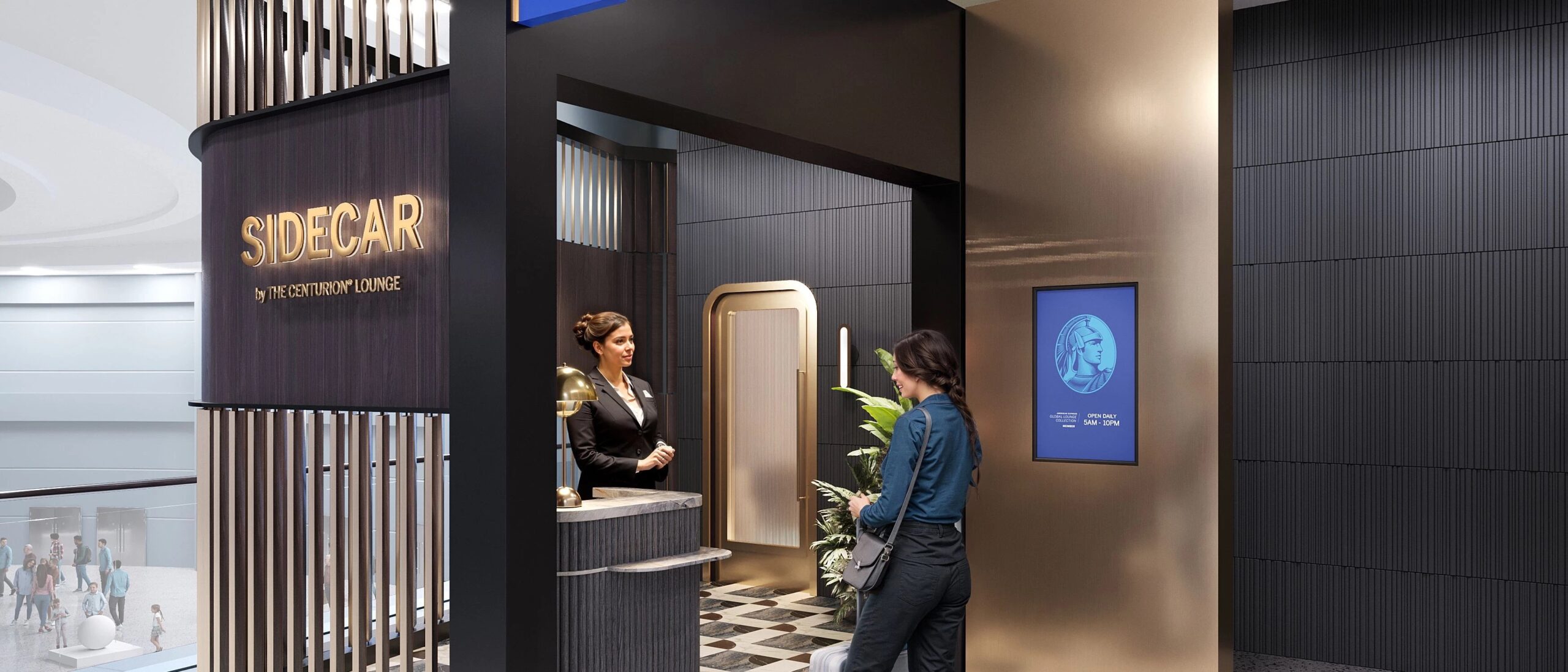 Featured image for “Sidecar by Centurion Lounge To Debut In 2026”