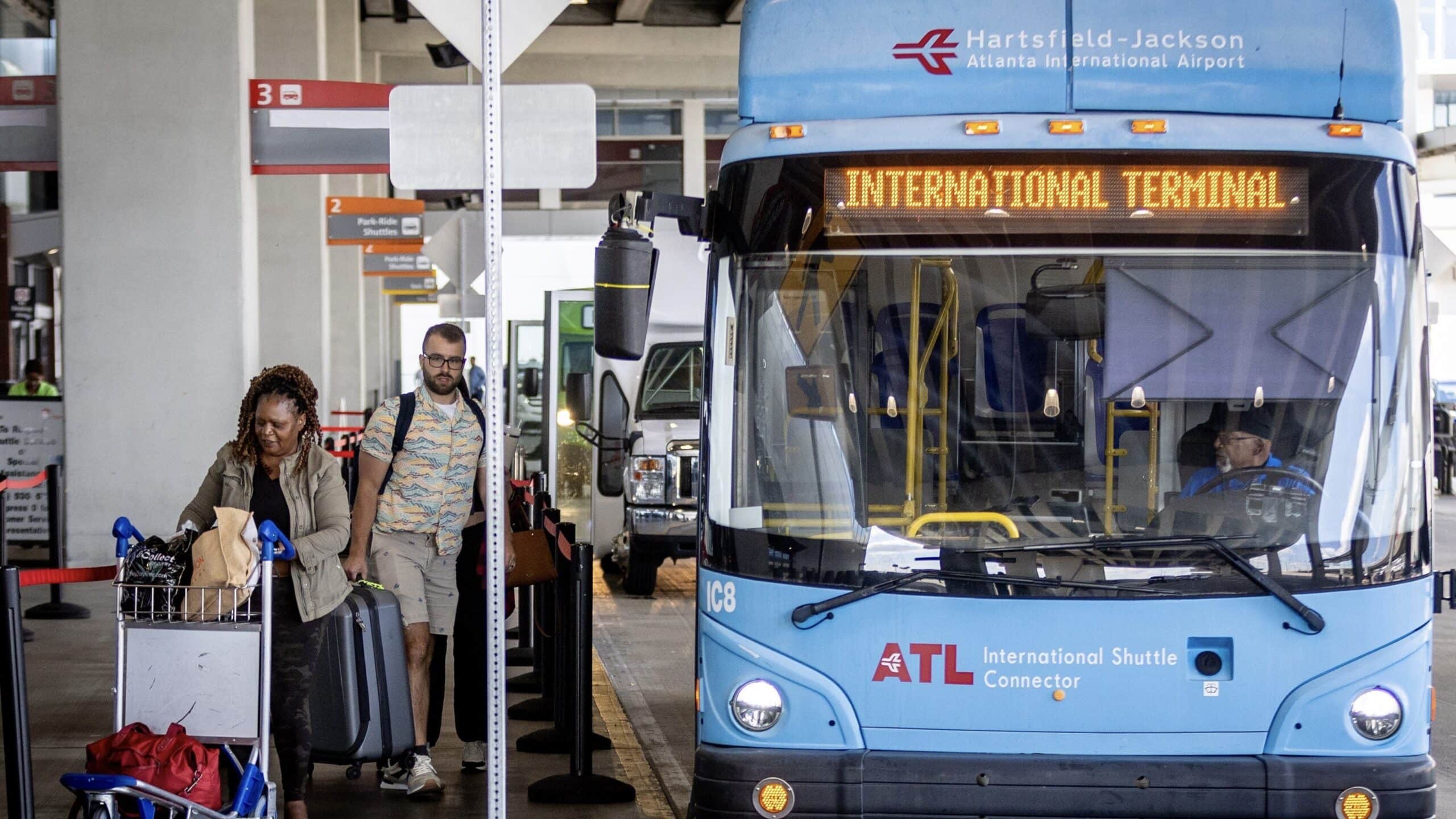 How To Get Between Terminals At ATL 4 - How To Get Between Terminals At ATL How To Get Between Terminals At ATL: Airport Shuttle Bus