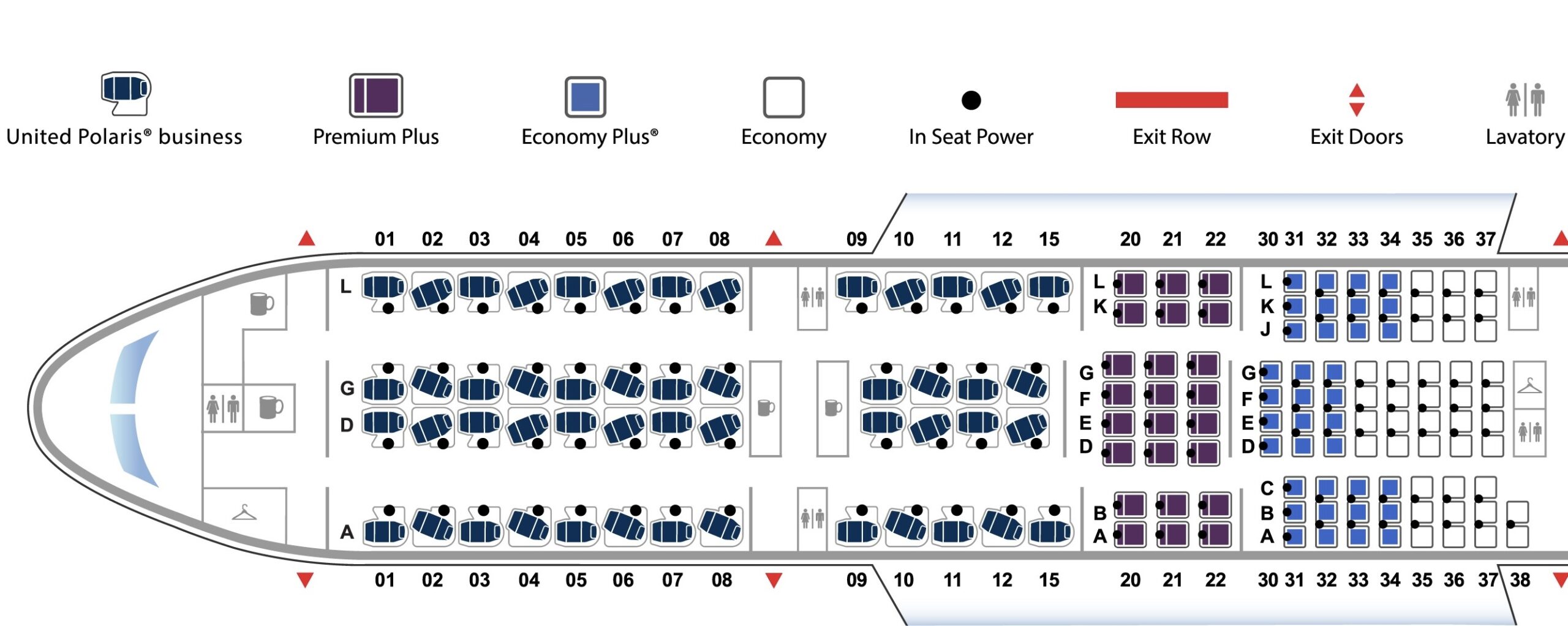 United Airlines Seat Selection