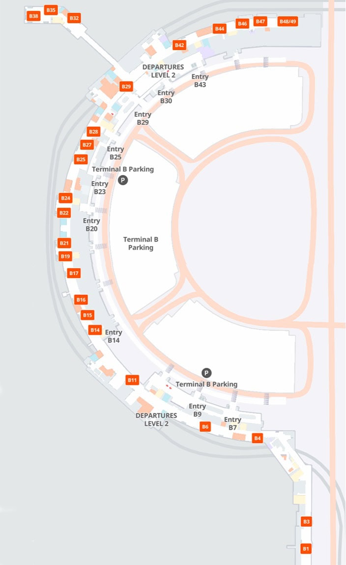 Dallas Fort Worth International Airport (DFW) - Terminal B