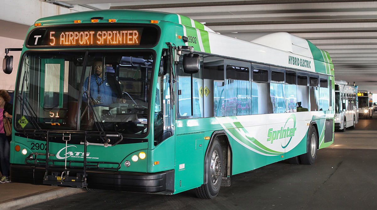 Charlotte Douglas International Airport [CLT] - CATS Sprinter Bus (Route 5)