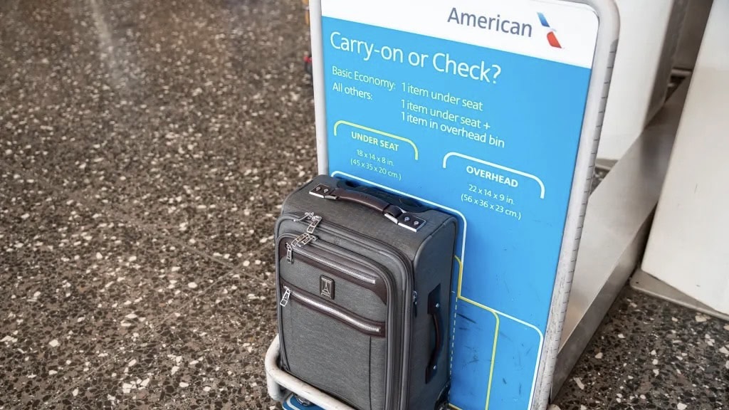 Carry-On Luggage Size Chart And Allowances - American Airlines Carry-On Bag Allowance