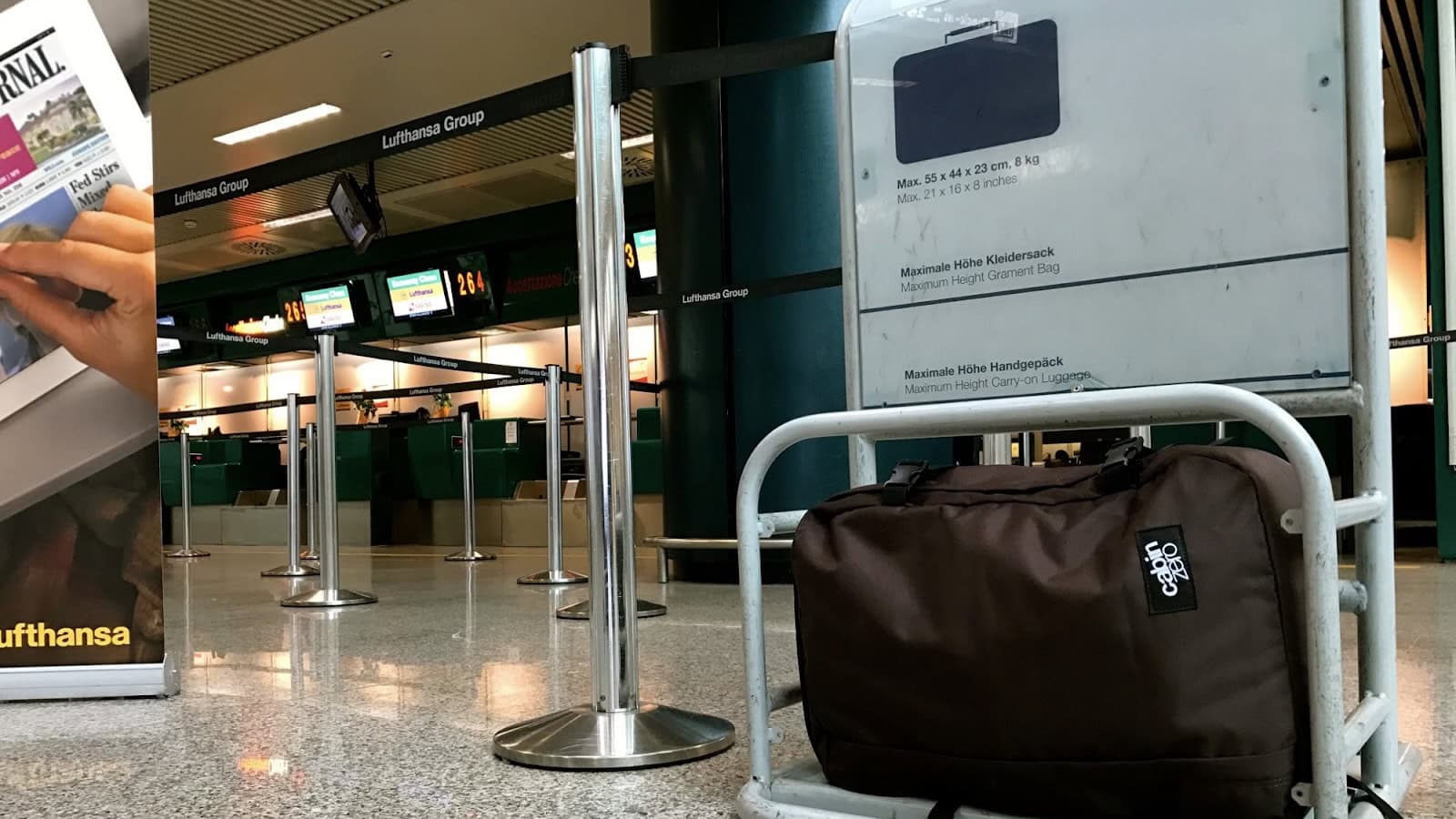 Carry-On Luggage Size Chart And Allowances - Lufthansa Carry-On Bag Allowance