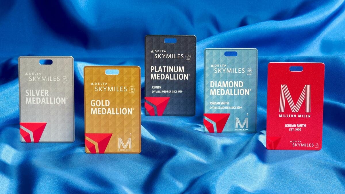 Delta Air Lines Guide - Delta SkyMiles Medallion Status Tiers