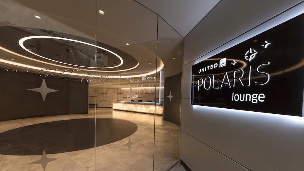 United Airlines Polaris Lounge