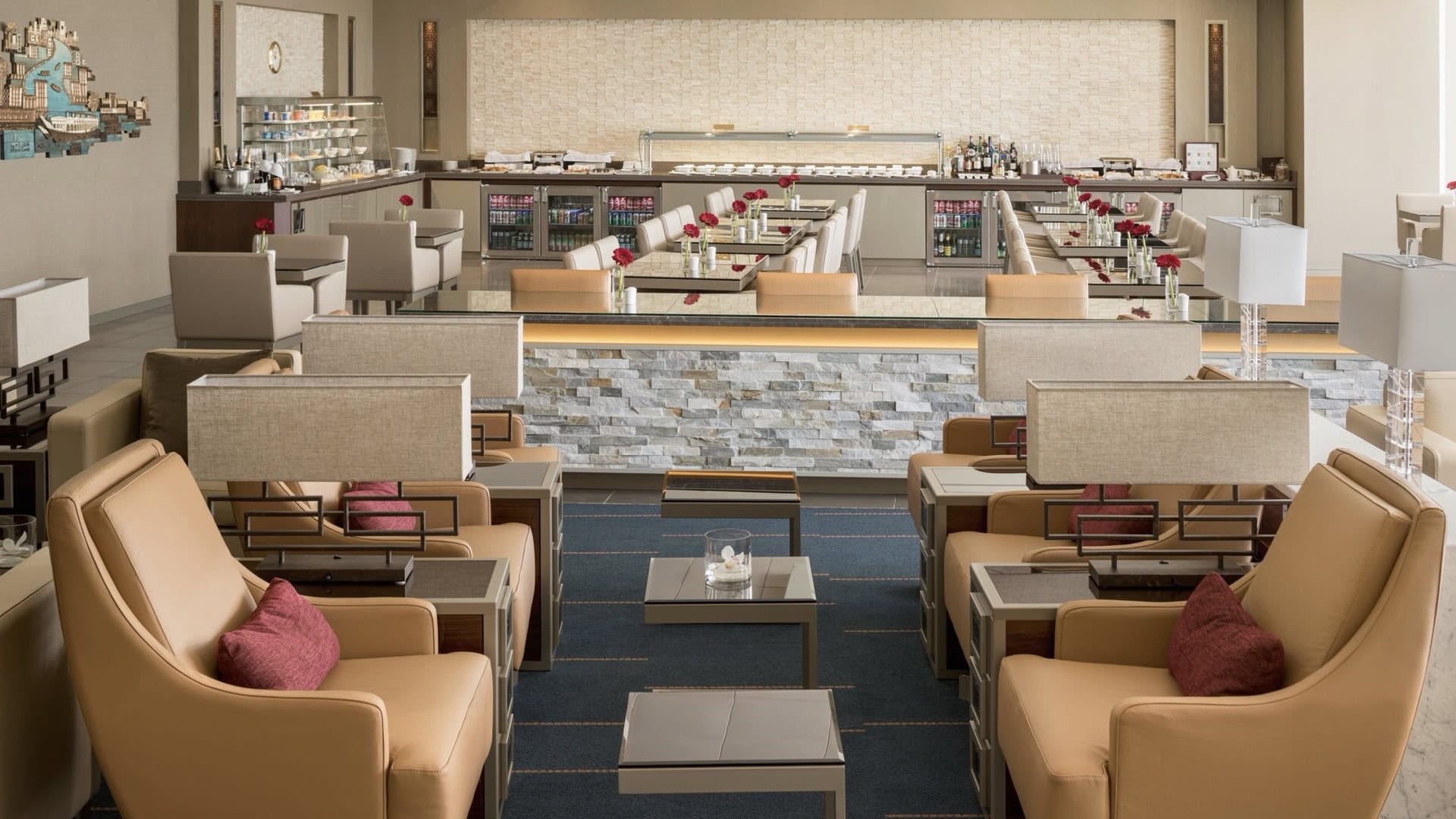 Boston Logan Airport Lounges Guide: Access, Hours, And Amenities 12 - Boston Logan Airport Lounges Boston Logan Airport Lounges Guide - Emirates Lounge: Terminal E
