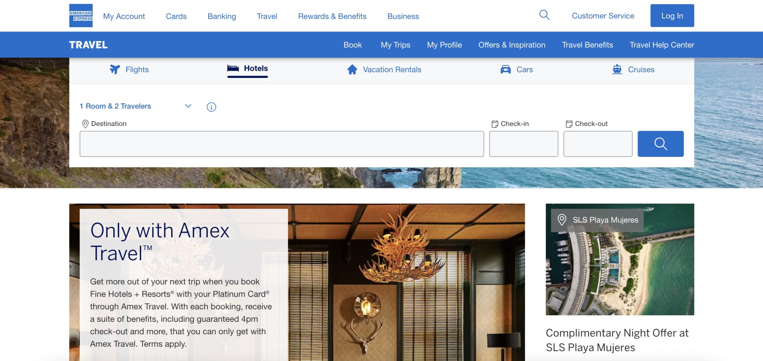 American Express Membership Rewards - Amex Travel Portal
