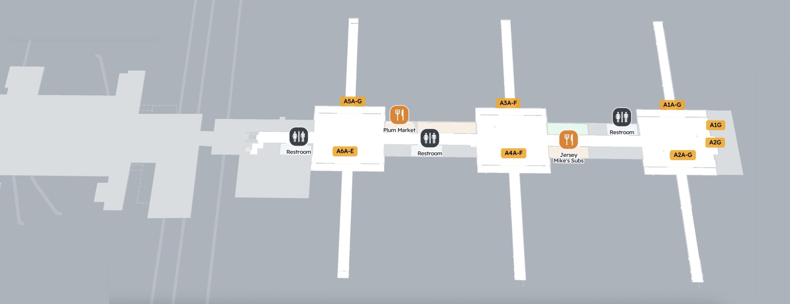 Washington Dulles International Airport [IAD] - Concourse A