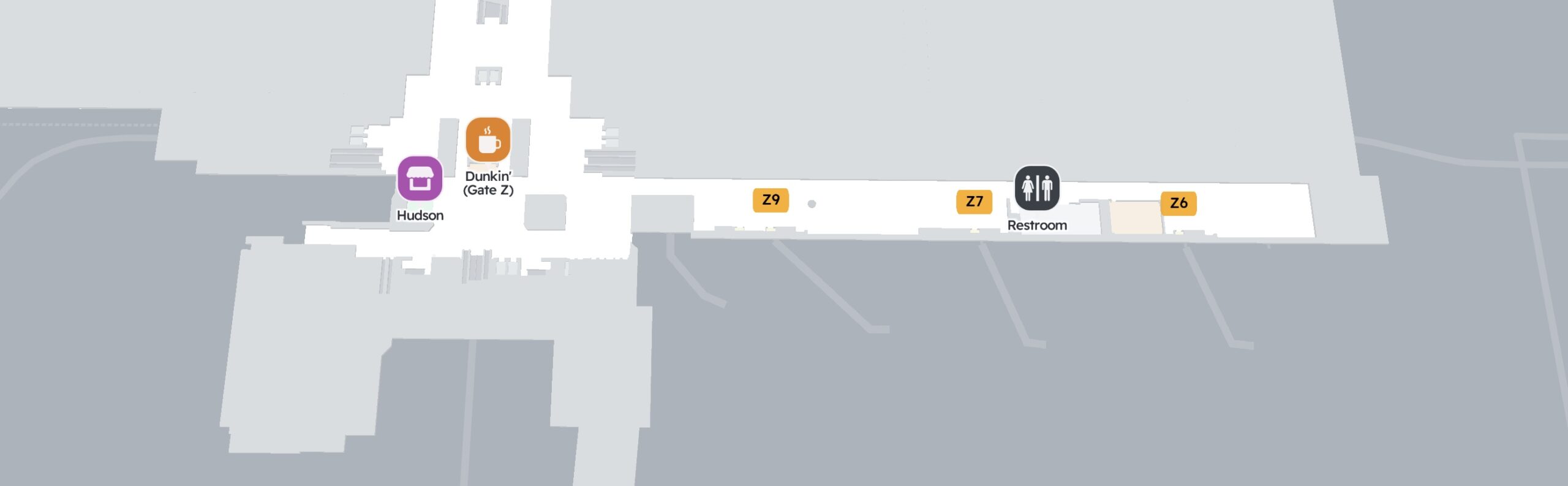 Washington Dulles International Airport [IAD] - Concourse Z