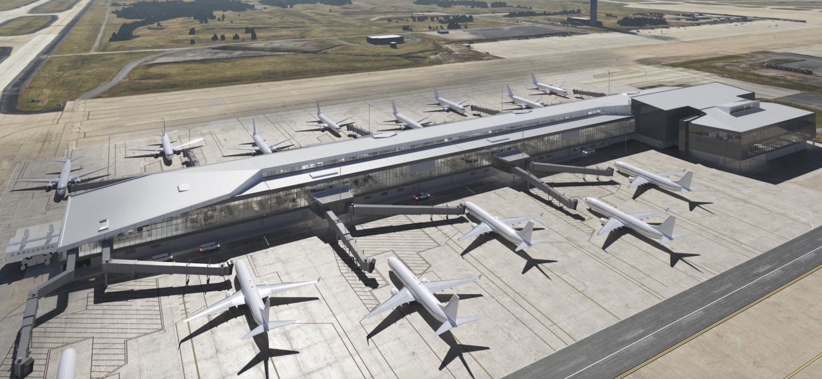 Washington Dulles International Airport [IAD] - Terminal E Rendering